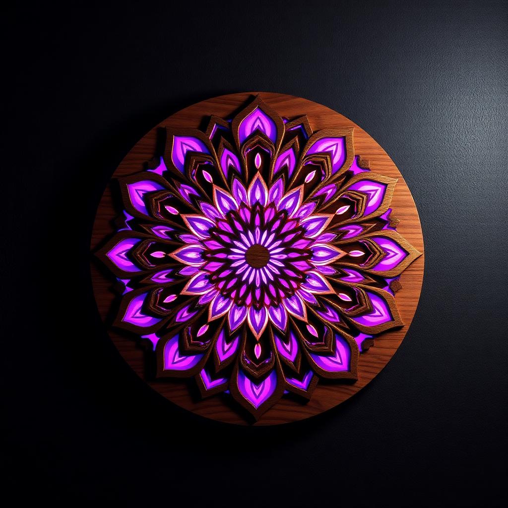 3D Layered Mandalas