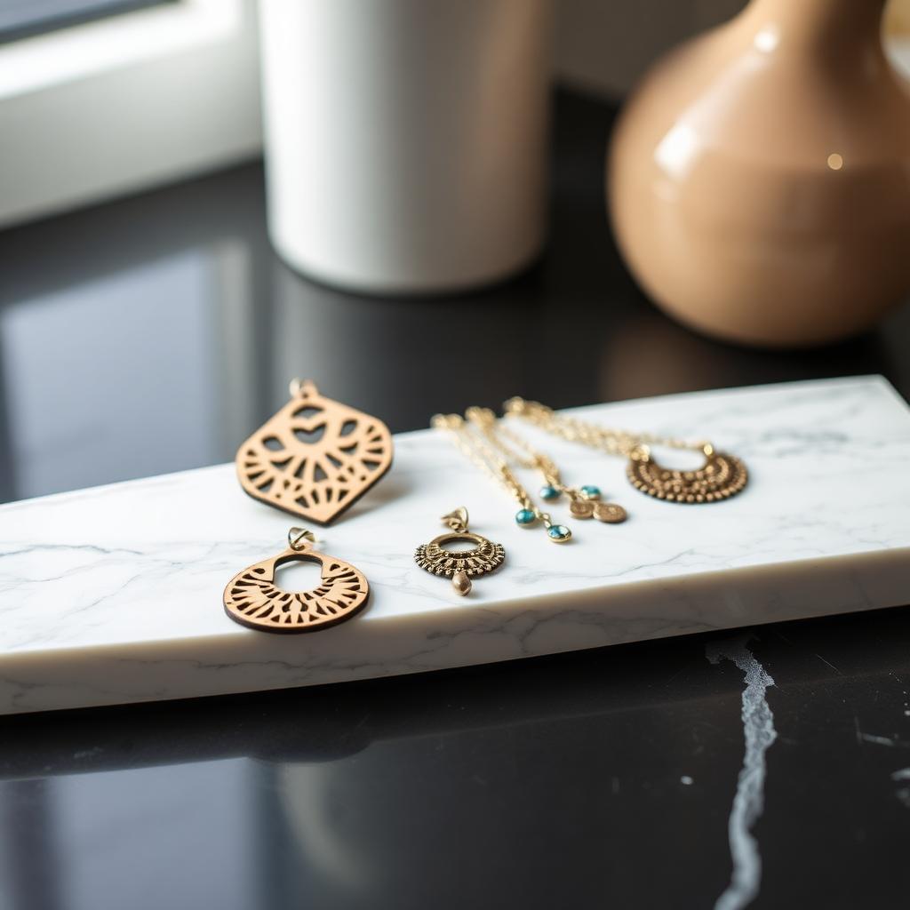 Boho Wood Earrings