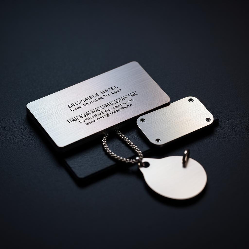 Fiber-Engraved Metal