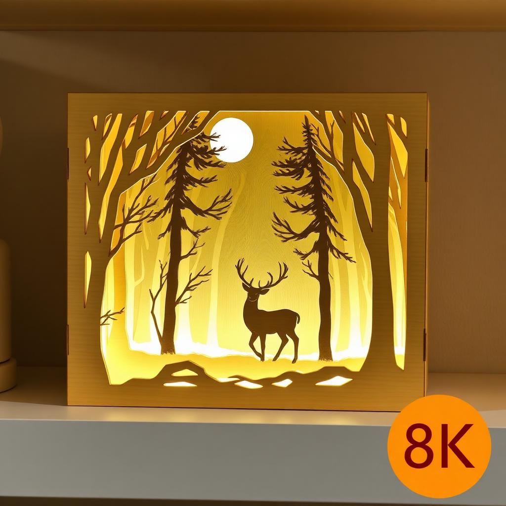 3D Shadow Boxes